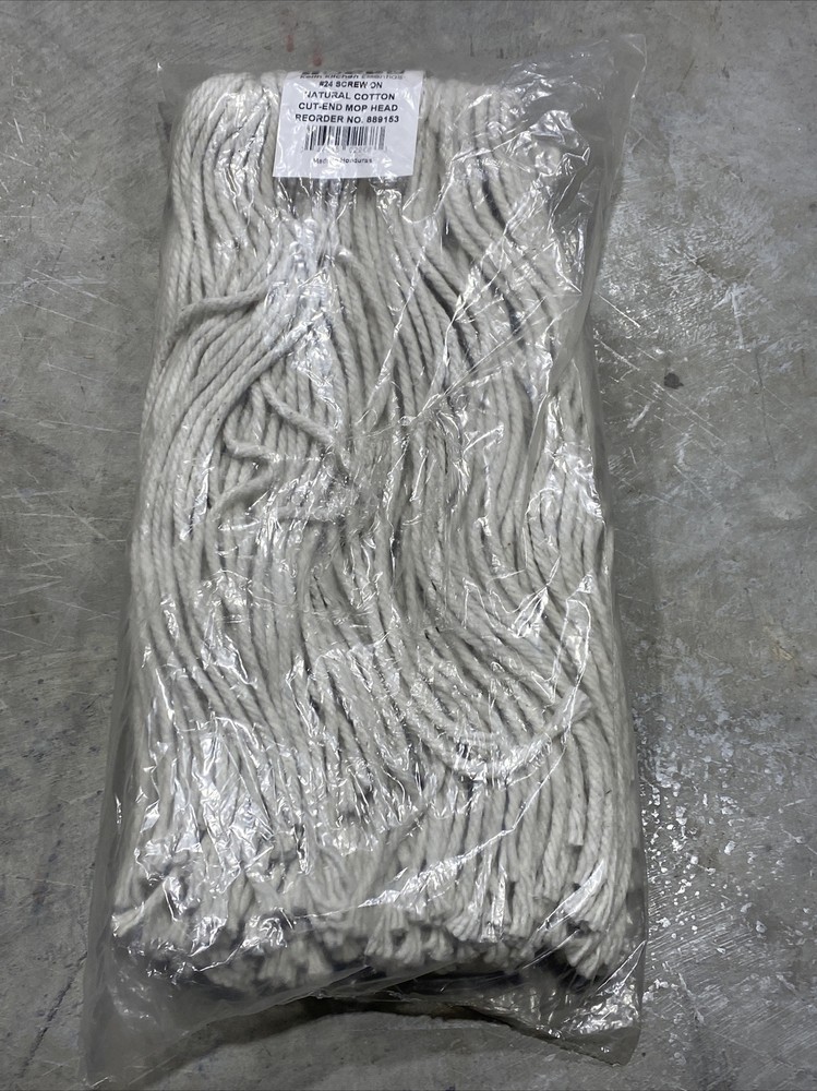 Keith Kitchen Essentials #24 Screw On CUT-END MOP HEAD, 889153 New