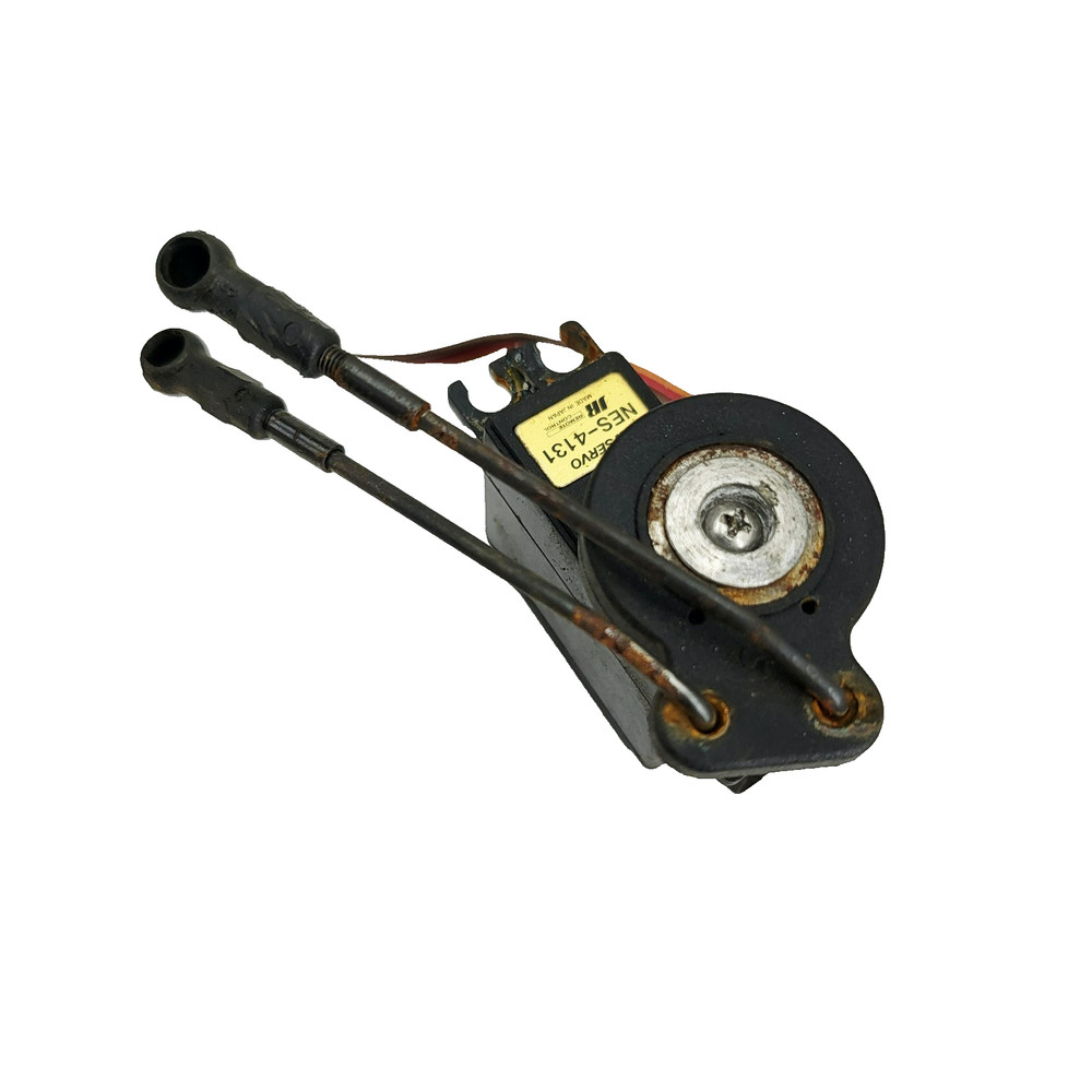 Serpent impact M2steering servo, servo saver, and links
