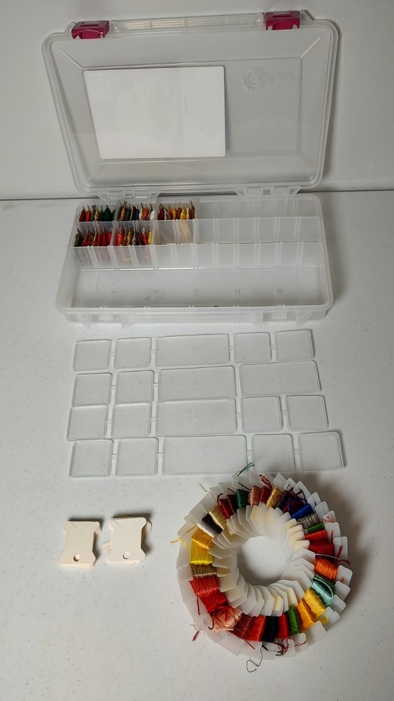 DMC 70+ Remnants And Creative Options Lg Utility Box 14" X 9"