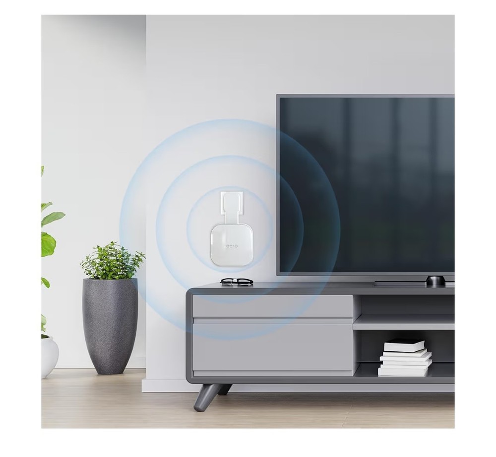 Outlet Wall Mount for eero 7, Stand Bracket Holder Compatible with eero 7 Dua...