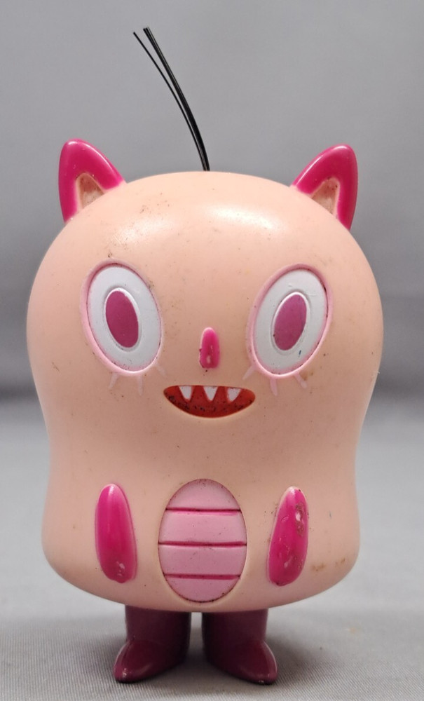 Moji Mi Interactive Talking Emoticon Monster Figures- Pink 2.5"