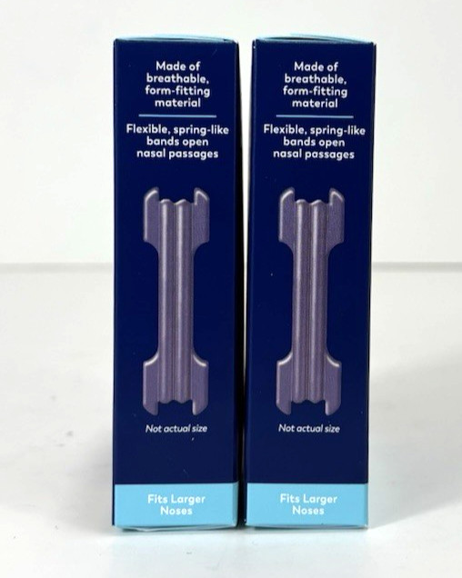 Breathe Right Clear Large Sensitive Nasal Strips Lot 2 Boxes