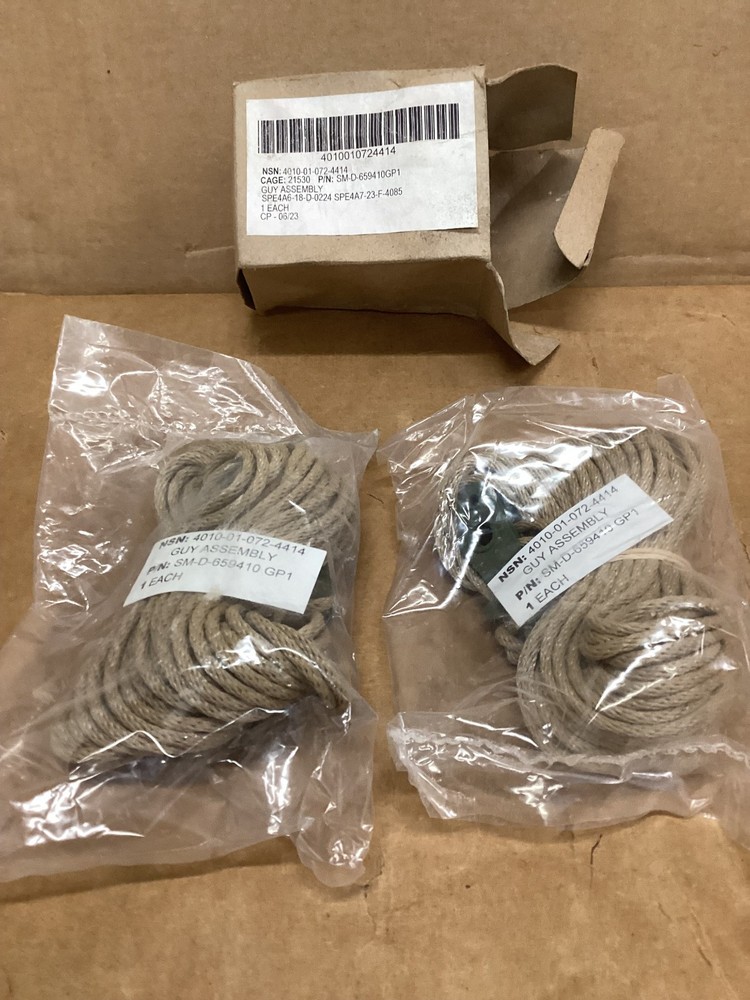 Guy assmy. rope 4010-01-072-4414(2-Each)