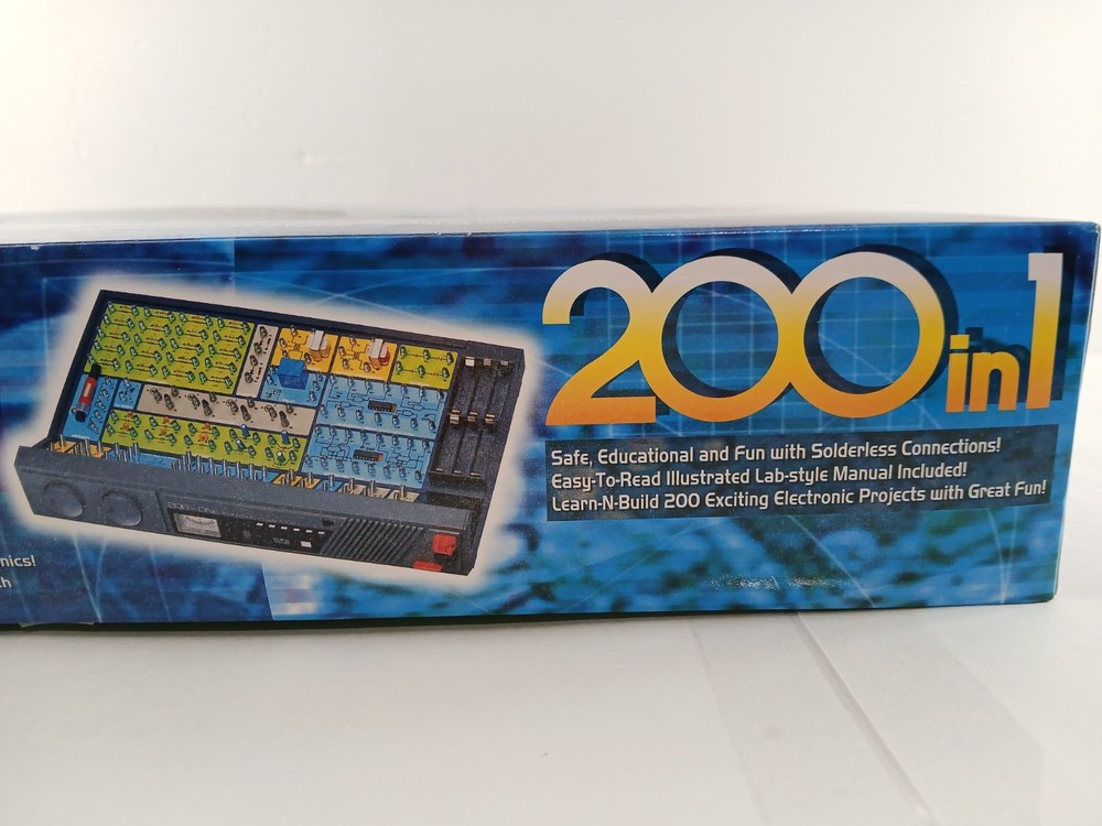 Maxitronix ELECTRONIC LEARNING LAB With 200 Educational Wiring Projects COMPLETE