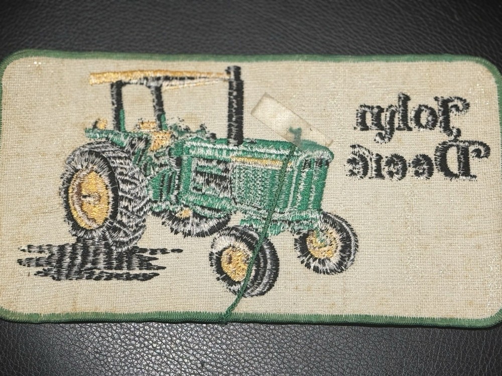 Vintage John Deere Diesel Tractor Patch