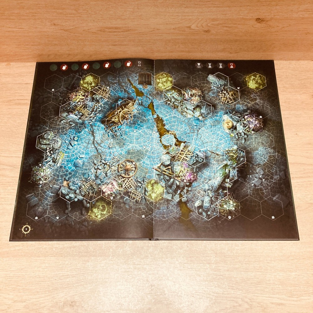 Games Workshop Warhammer Quest Darkwater Map Book Only D&D Battle Map Book