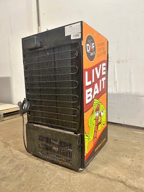 "DISPLAY COOLER SC98" COUNTERTOP LED LIGHTED DISPLAY COOLER FOR LIVE BAIT