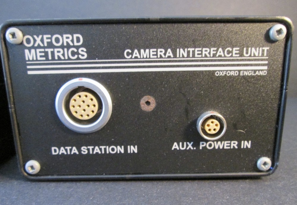 Two (2) OXFORD METRICS MOTION CAPTURE 3 Camera Interface Units Great Condition
