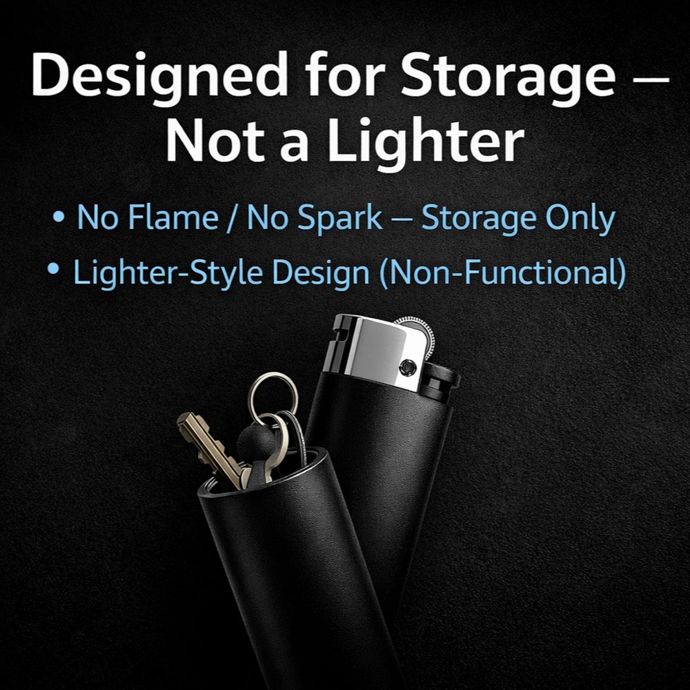 Lighter Diversion Safe Stash, Hidden Storage Compartment Secret Compartment C...