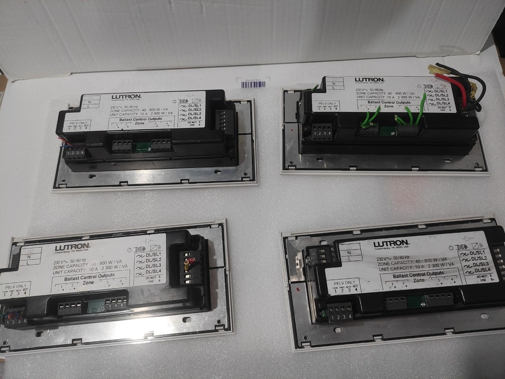 LUTRON GRAFIKintegrale 4 ZONE LIGHTING SCENE CONTROLLER 230V AC