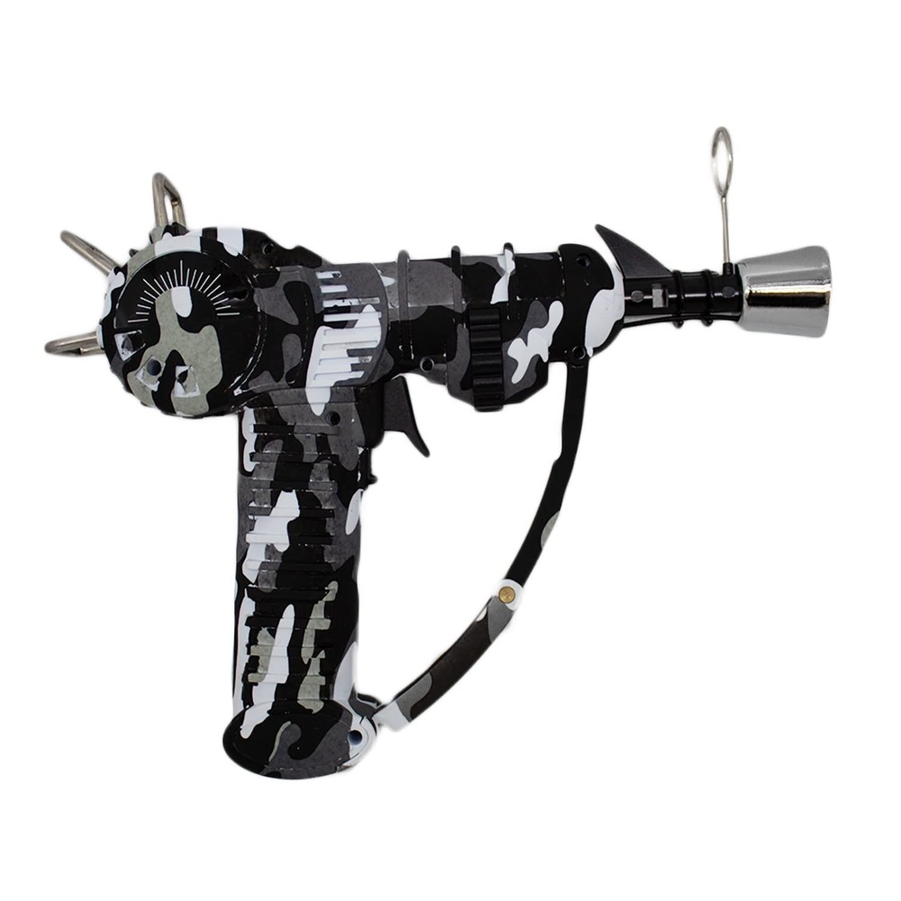 THiCket Raygun Torch Lighter, with Adjustable Flame and Safety Lock (Camo Bla...