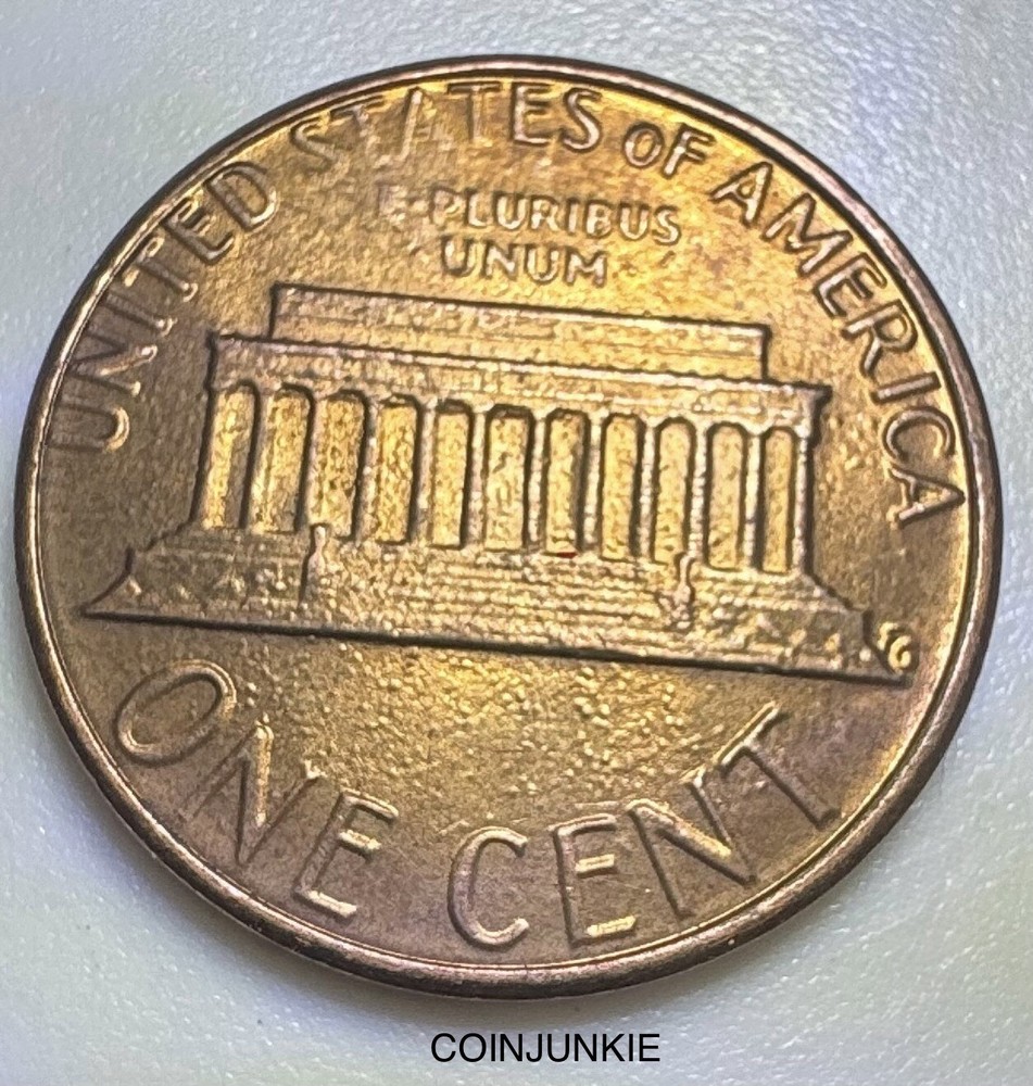 1982 Large Date Lincoln Cent-STRUCK THROUGH GREASE ON REVERSE🔥 MS CONDITION