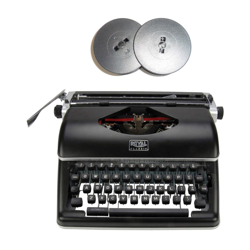 Royal Classic Manual Typewriter Ribbon Bundle (Black)