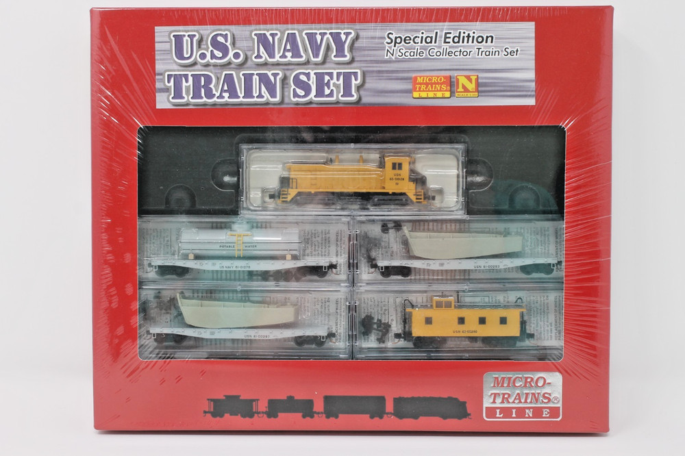N Scale Micro Trains 99301060 Special Edition US Navy Train Set
