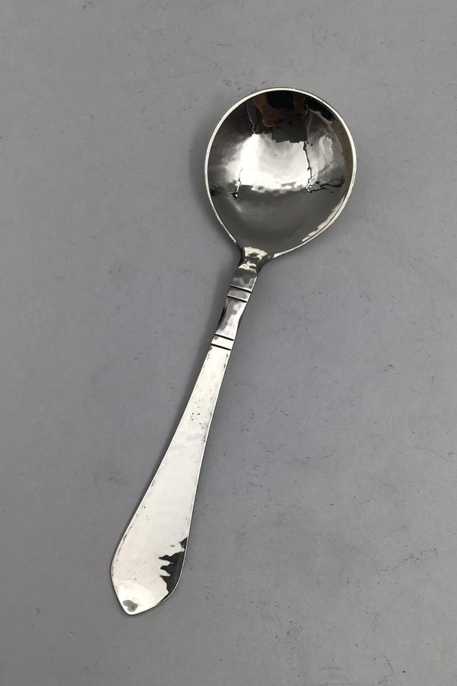 Georg Jensen Sterling Silver Continental Bouillon Spoon No. 53