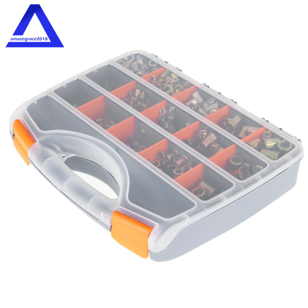 900PCS M3 - M10 Rivet Nut Gun Kit Rivnut Tool Nut Setter Thread Setting Nutsert