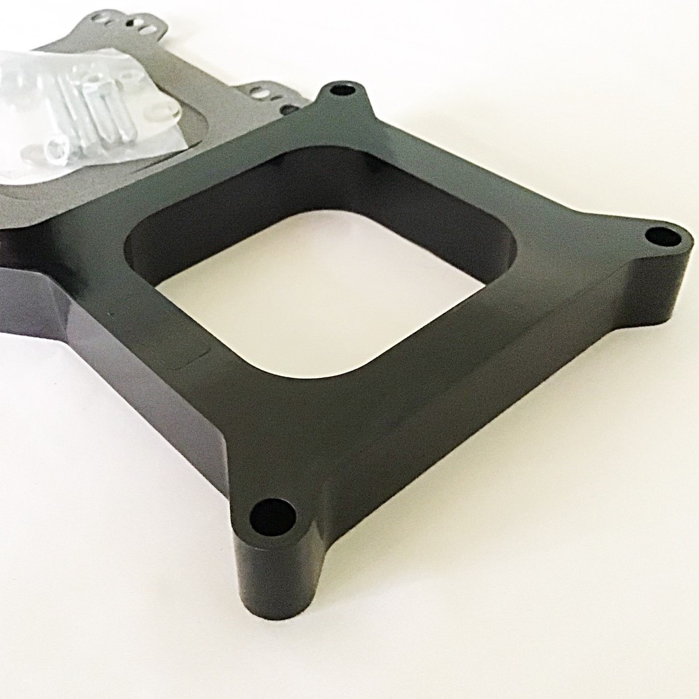 1" Phenolic Carb Spacer Kit - Square Bore - 4 Barrel