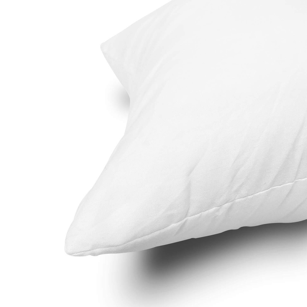 Throw Pillow Inserts Set of 4 Lightweight Down Alternative Polyester Pillow C...