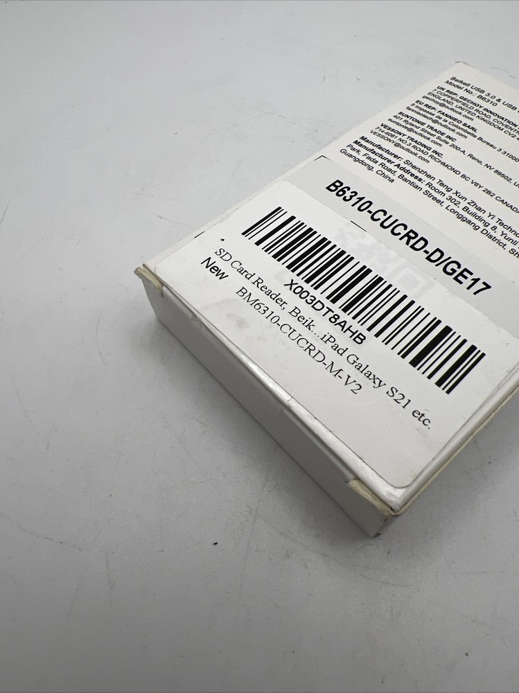 Beikell USB 3.0 & USB C Card Reader Model B6310