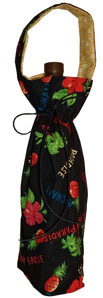 Quiltsmart Bottle Bag fusible printed interfacing panel