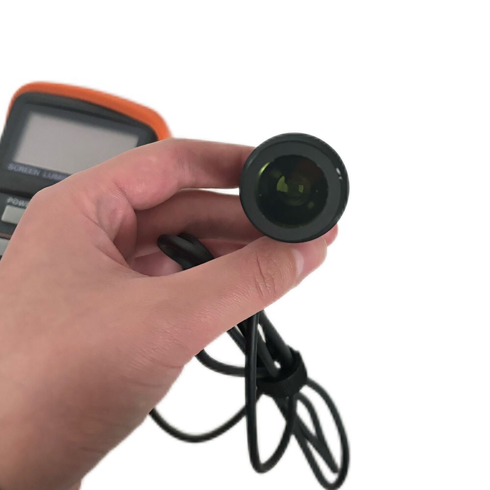 Handheld Screen Brightness Meter with Accuracy ±0.5%+1 Range 0.01-39990cd/m2