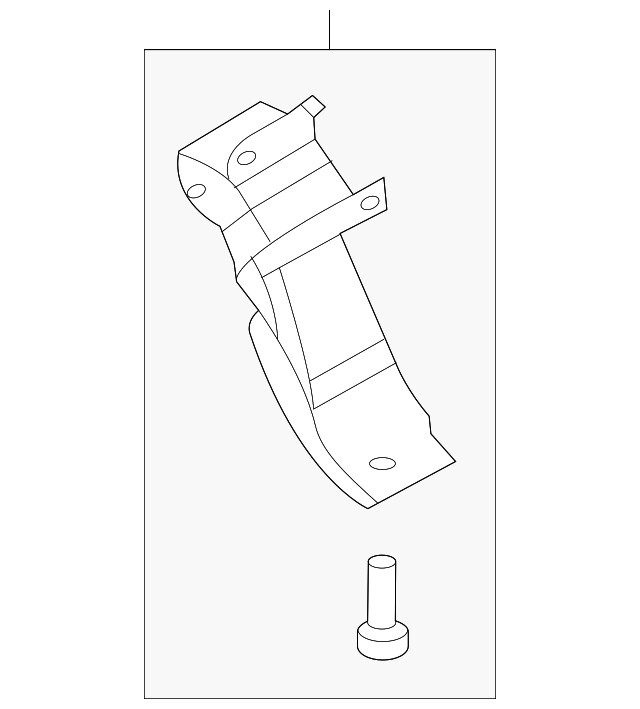 Genuine Ford Rear Bracket FL3Z16A507B
