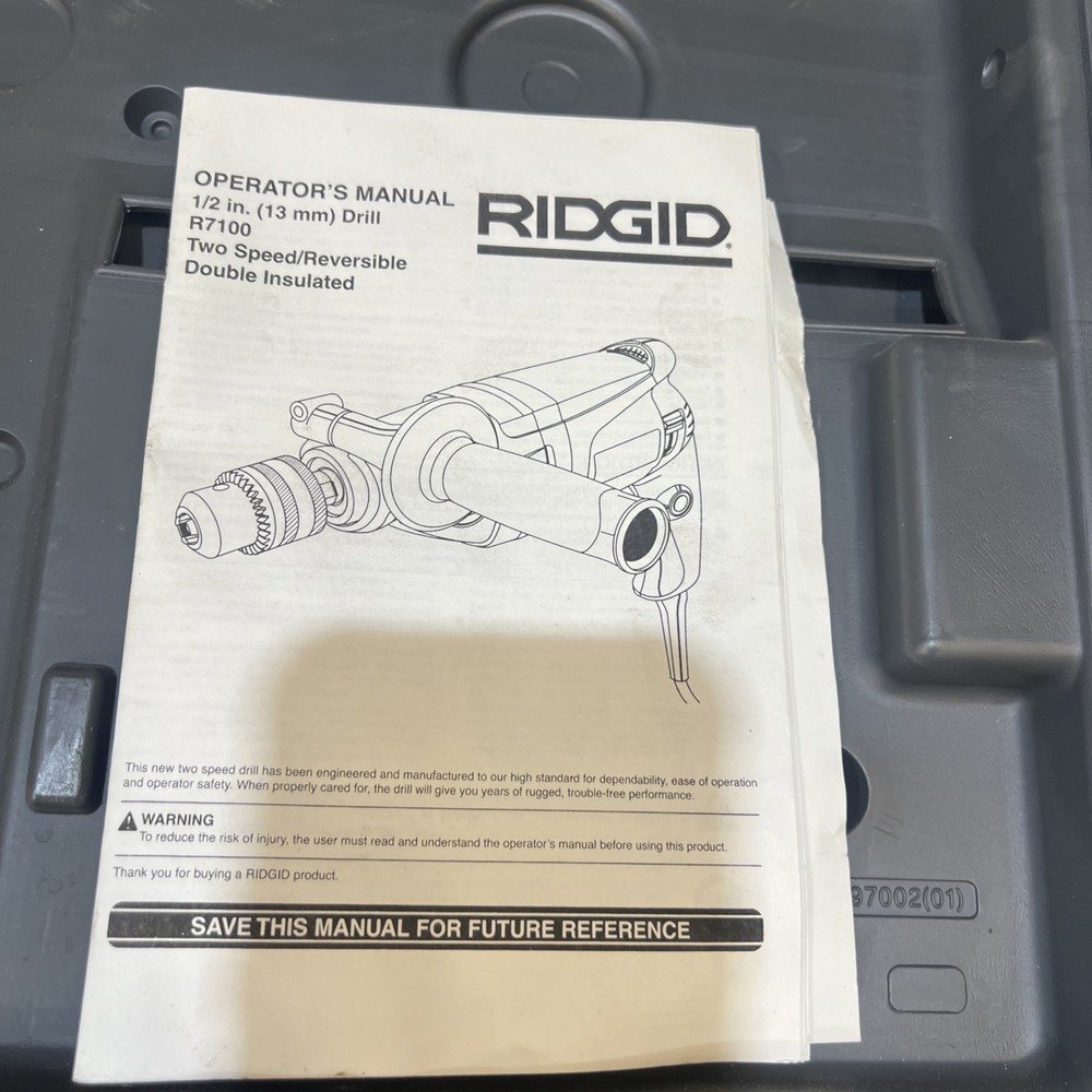 Ridgid power drill