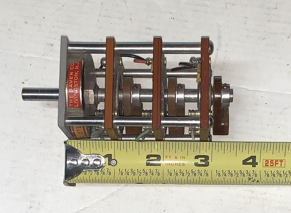 DAVEN 5716 ROTORY STEPPING SWITCH 3 DECK 3 STEPS