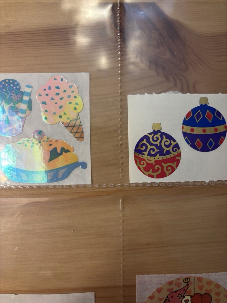 Vintage Sticker Set Lot Rares