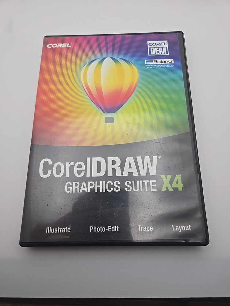 CorelDRAW Graphics Suite X4 Pre-owned Good Condition