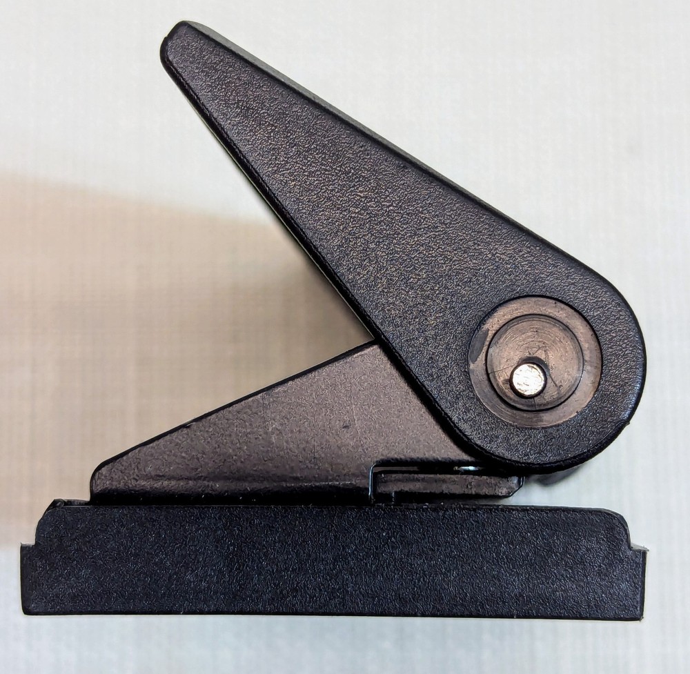 Rapesco Black Adjustable Six 6 Hole Diary Paper Punch