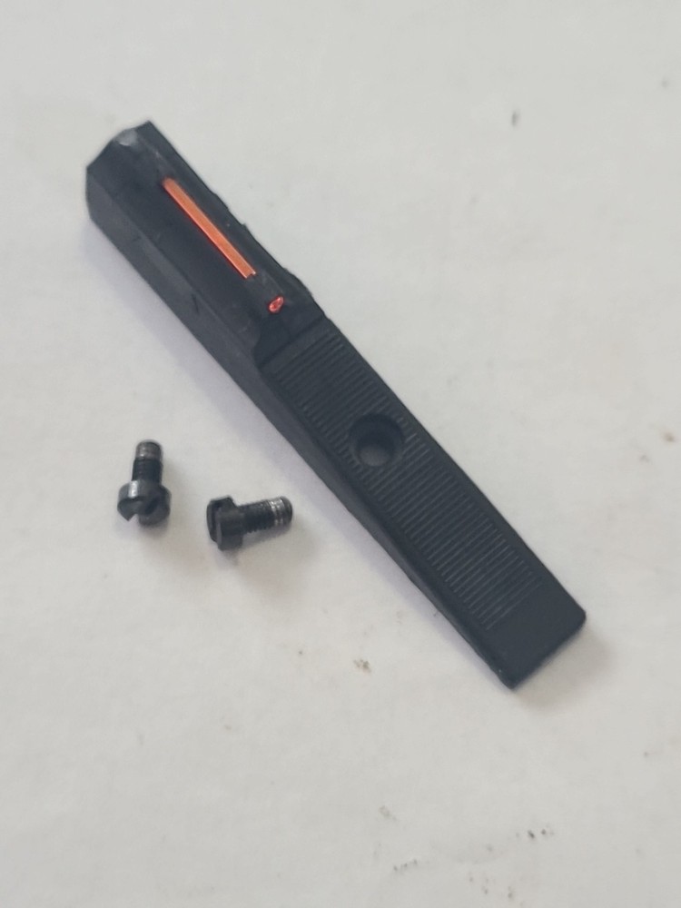 Traditions Buckstalker Muzzleloader FRONT Sight With Screws RED Fiber Optic