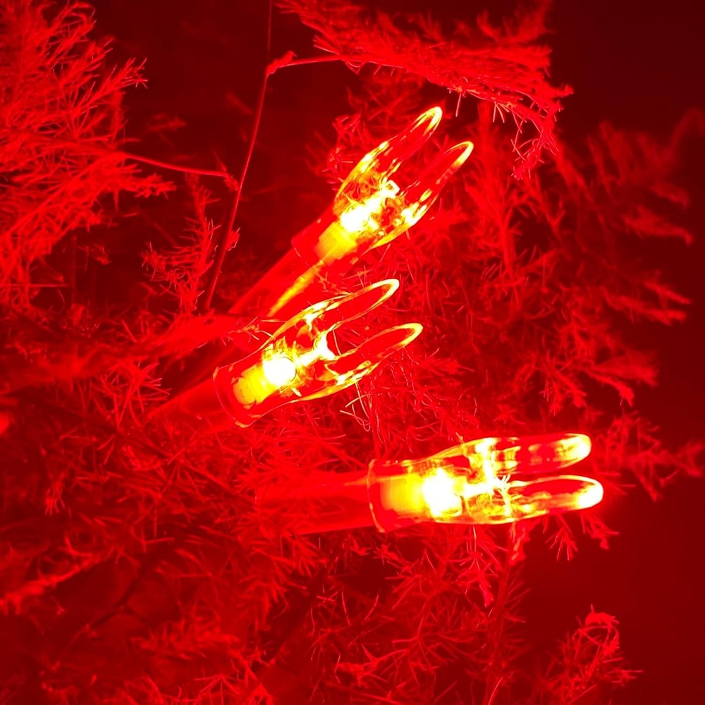 LED Arrow Nocks Lighted 6 PCS Universal with Tool