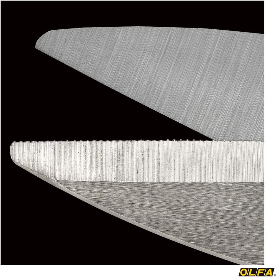 OLFA Home Scissors L-Shaped 112B L, Yellow