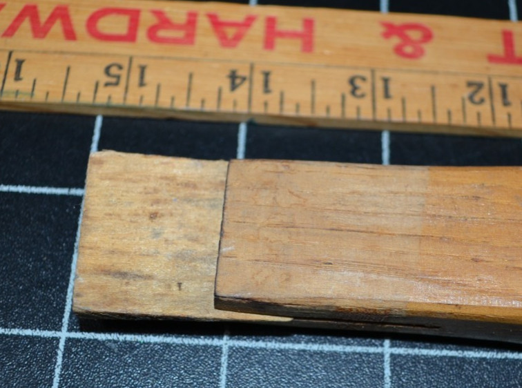 INDIAN FIRE - SEQUATCHIE HANDLE WORKS - OCTAGONAL HAMMER HANDLE - 14" - NOS