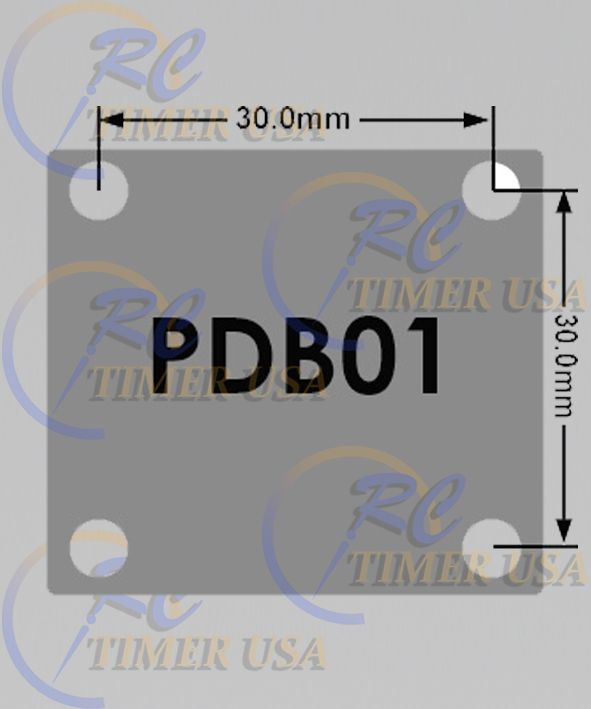 Mini Dual BEC & Distribution Board Mini Quadcopter Multicopter FPV "RCTimer USA"