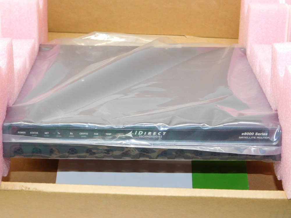 New iDirect Networks e8350-FIPS Satellite Router 24V Evolution e8000 Series Unit