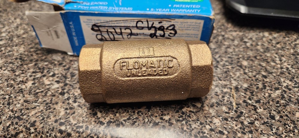 Flomatic 1" - 80E Enviro Check Valve 4031E