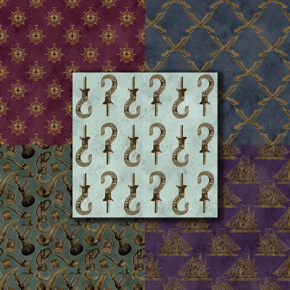 GOLDEN PIRATE - Paper Pack