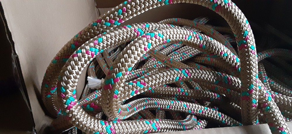 9/16 x 200 ft. Double Braid-Yacht Braid Polyester Rope. BSGDTF