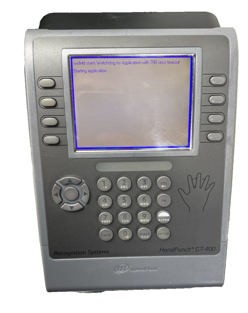 Schlage Hand Punch GT-400 Biometric Recognition Time Clock