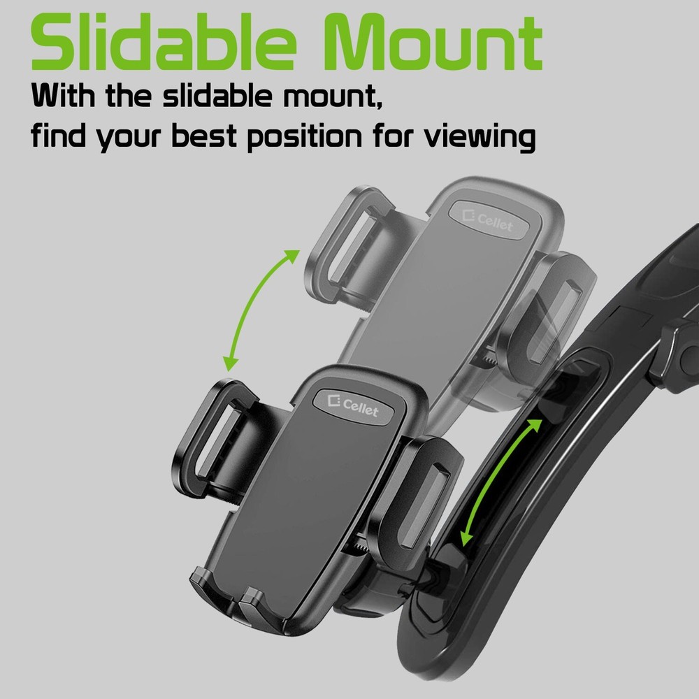 Cellet Dashboard Windshield Phone Holder Suction Cup Mount