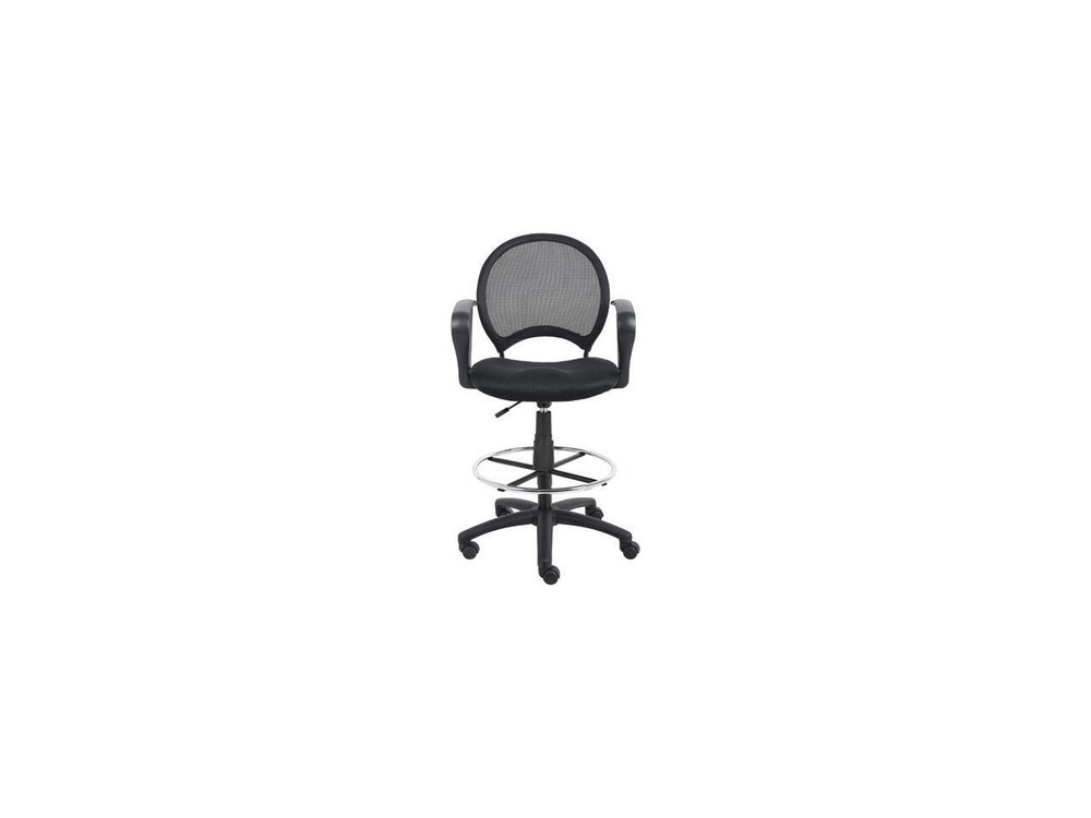 Boss B16217 Mesh Drafting Stool with Loop Arms