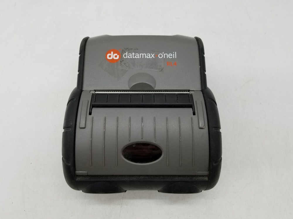 Datamax O'neil RL4 802 Thermal Barcode Printer Parts (Powers On, No Battery)