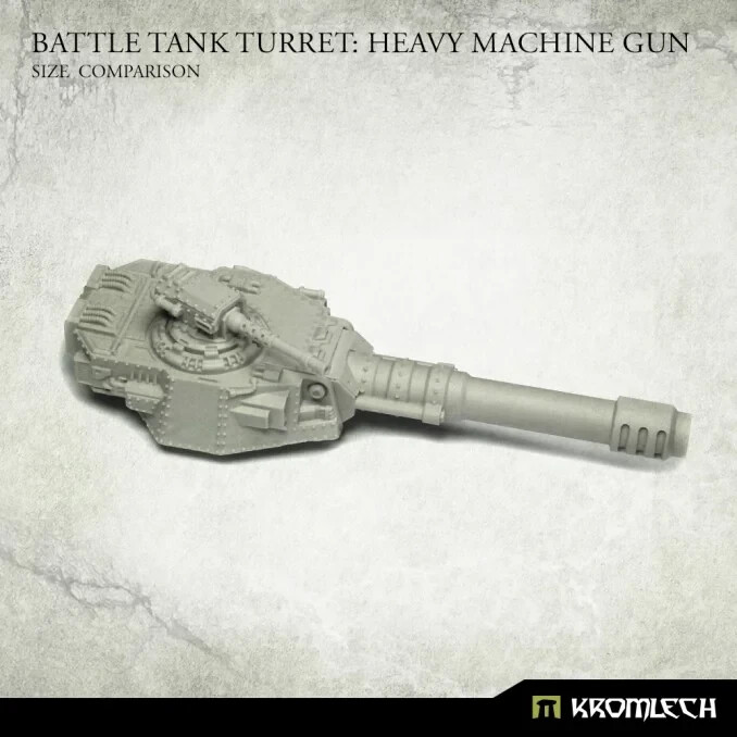 KROMLECH BATTLE TANK TURRET: HEAVY MACHINE GUN