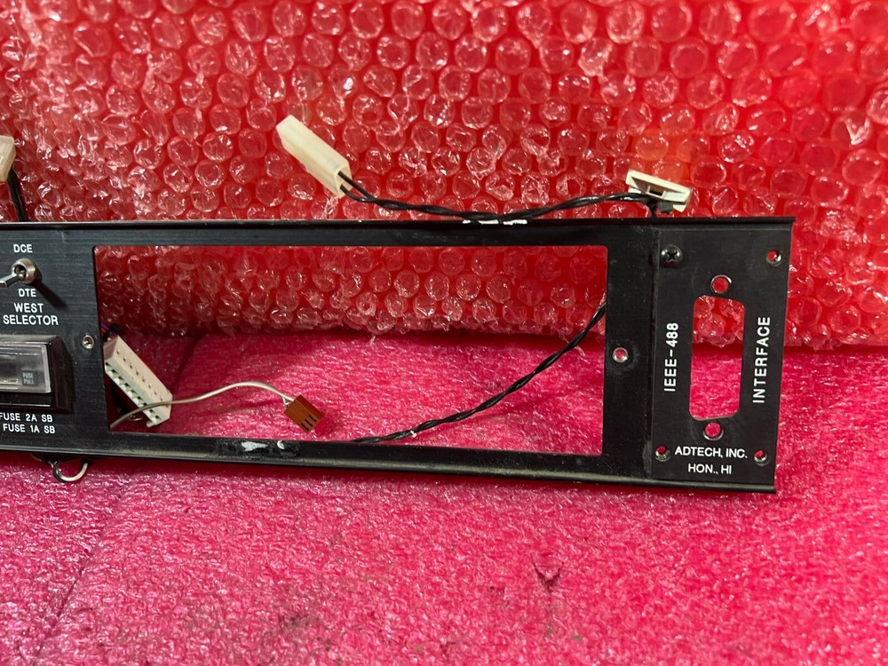 ADTECH SX/12 DATA LINK SIMULATOR Rear Panel