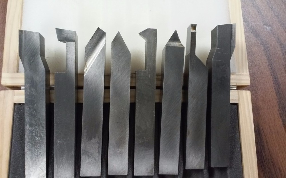 5/16" shank 8pcs/set Solid HSS tool bits offset cranked turning #Z-2662-2002-new