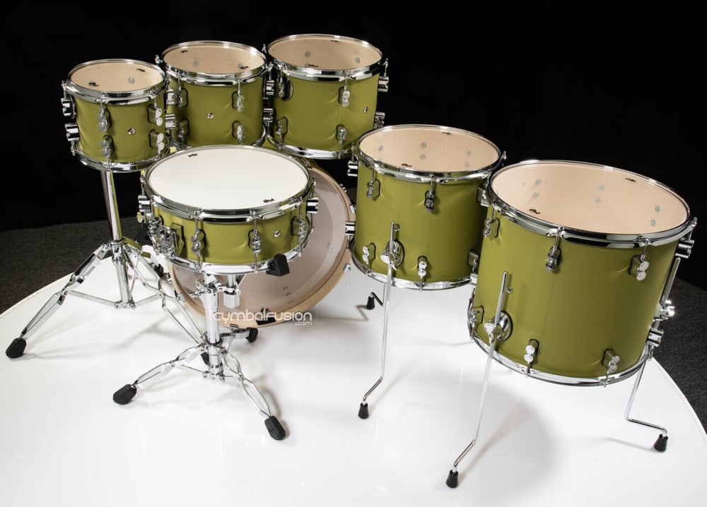 PDP Concept Maple 7pc Shell Pack - Satin Olive