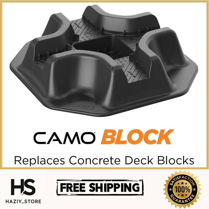 2.2 Lb. Deck Block for Joist and Post Foundation