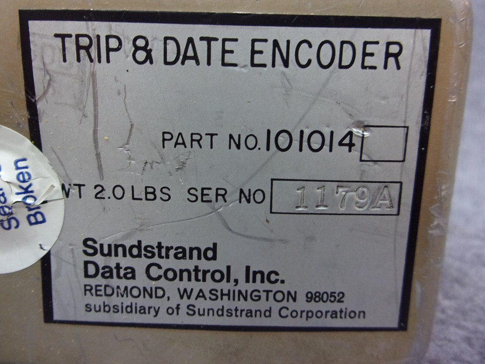Sunstrand Trip & Date Encoder P/N 101014